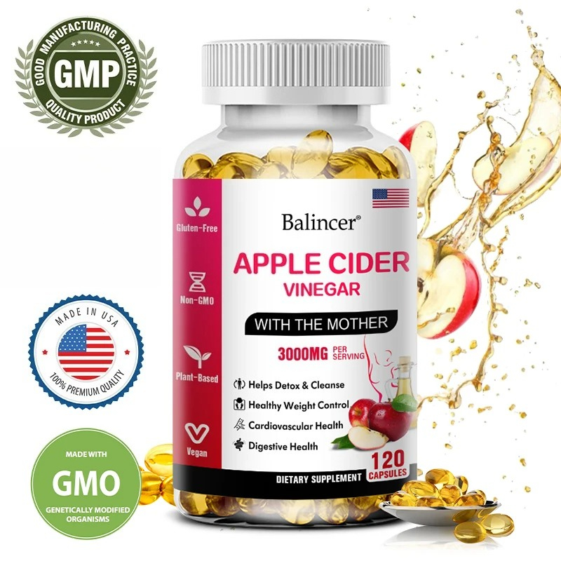 Apple Cider Vinegar Pill - Balincer kapsul cuka sari apel, penghilang