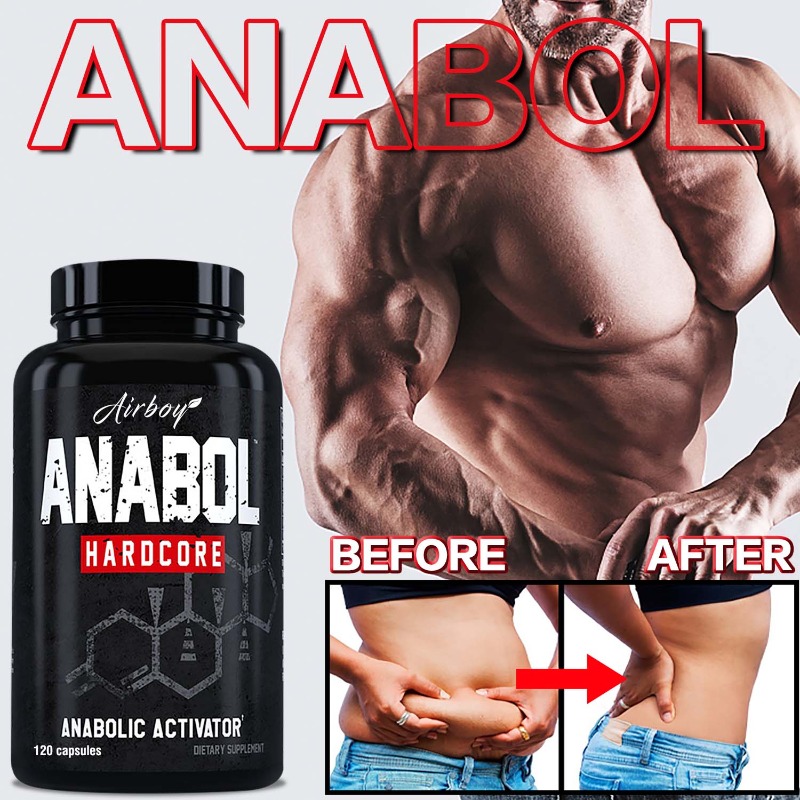 Pre Workout Supplement - Suplemen Anabol Hardcore - Membantu Membangun