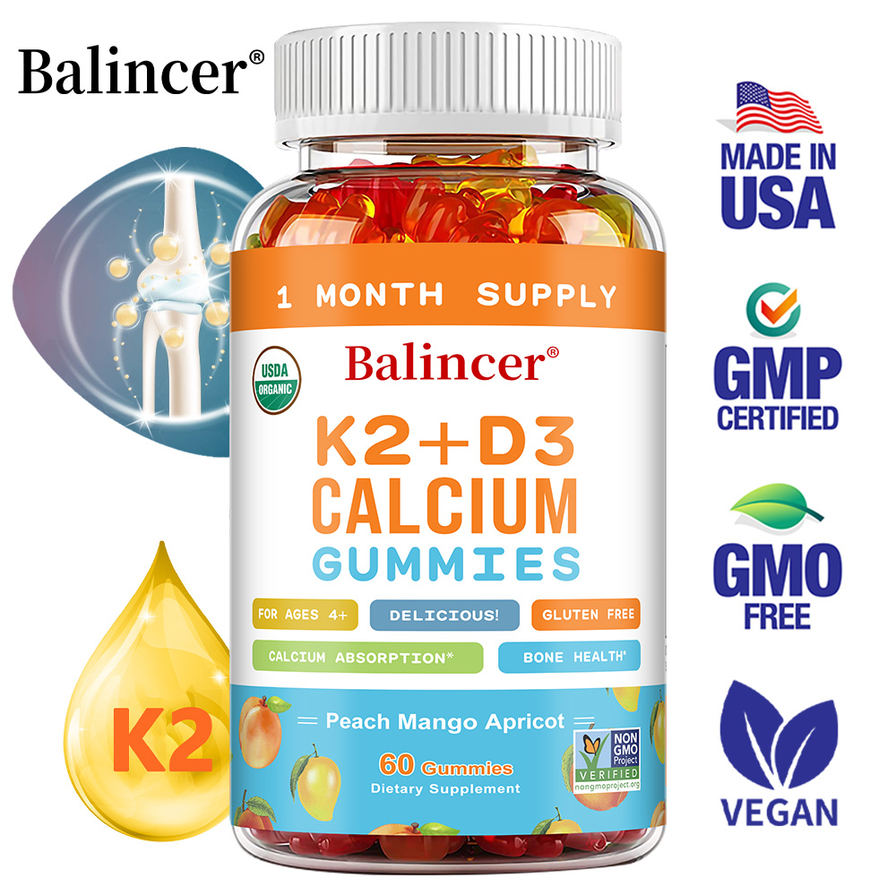 Multivitamin Gummy Adult - Permen Kunyah 3-in-1 dengan Vitamin D,