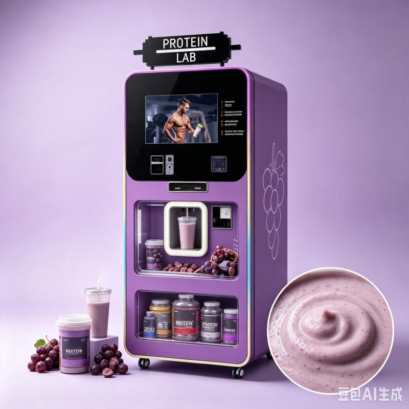 Nutrition Fitness Gym - Mesin Penjual Protein Shake yang Dapat