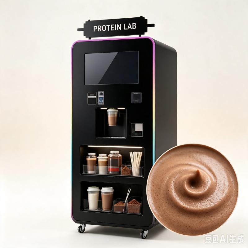 Nutrition Fitness Gym - Mesin Penjual Protein Shake yang Dapat
