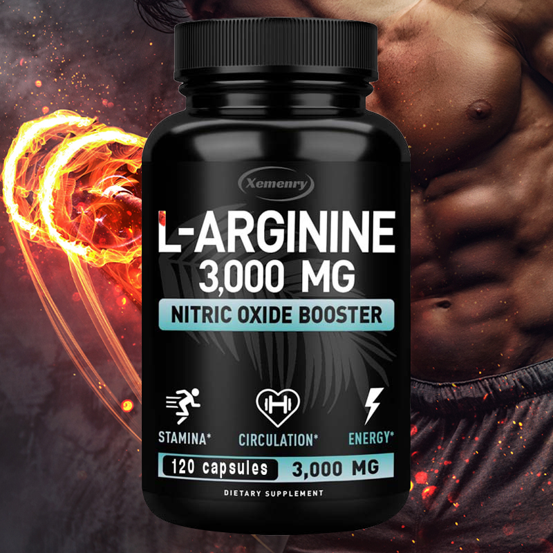 Pre Workout Supplement - L-arginine 3000mg pendukung energi, kekuatan dan