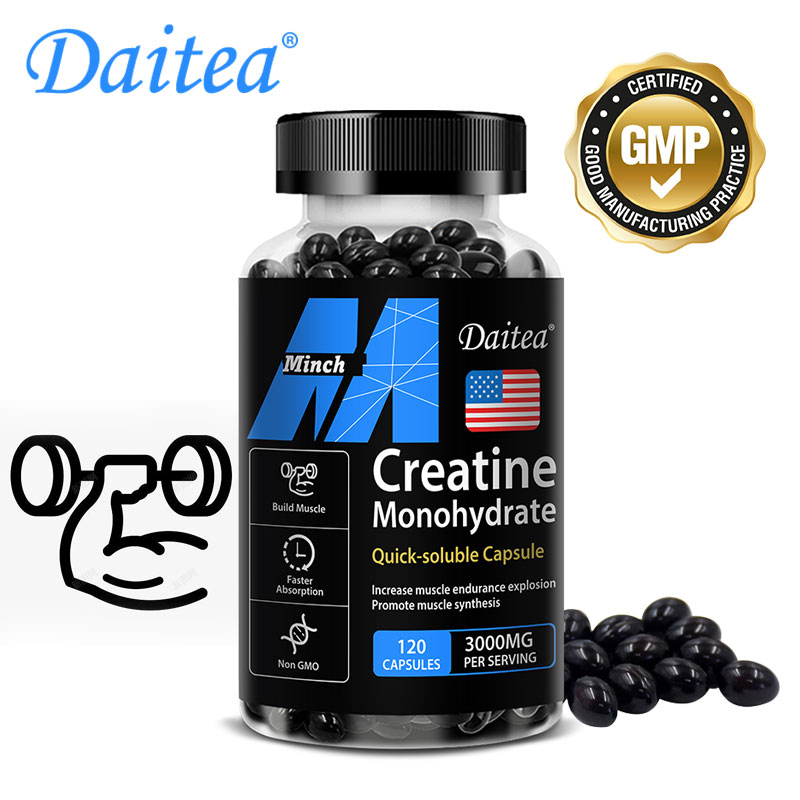 Pre Workout Supplement - Suplemen Creatine monohidrat-pre-/ Post Workout, Fitness,