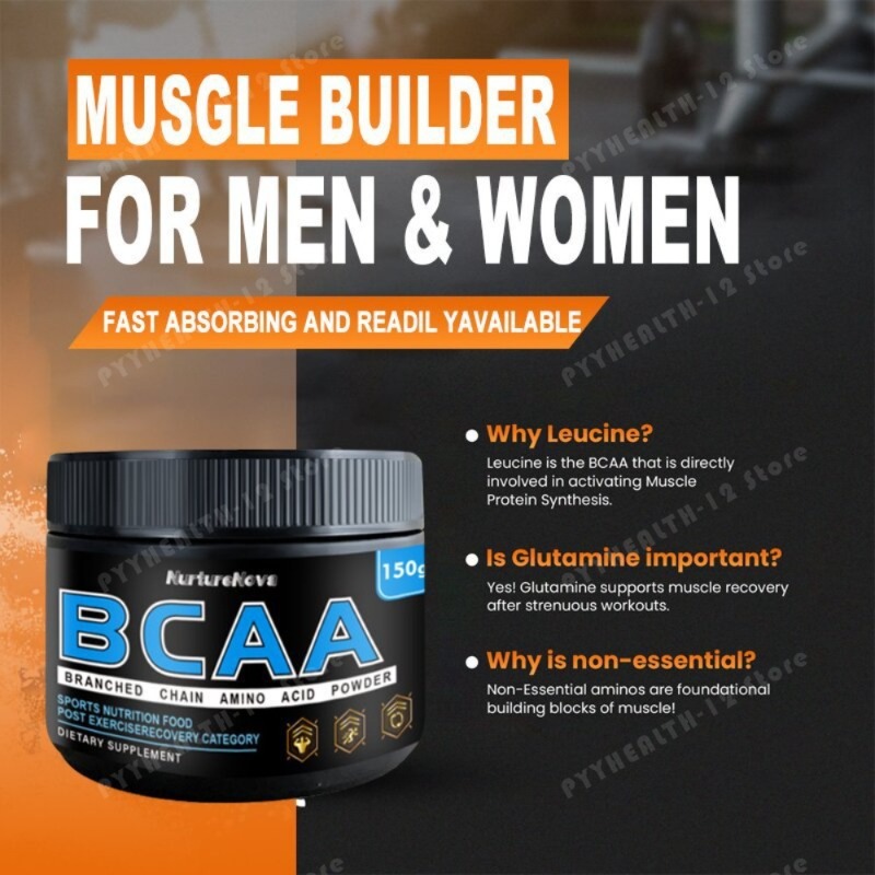 BCAA Powder 150g Campuran Minu - Collagen Peptide Powder ulasan dan harga