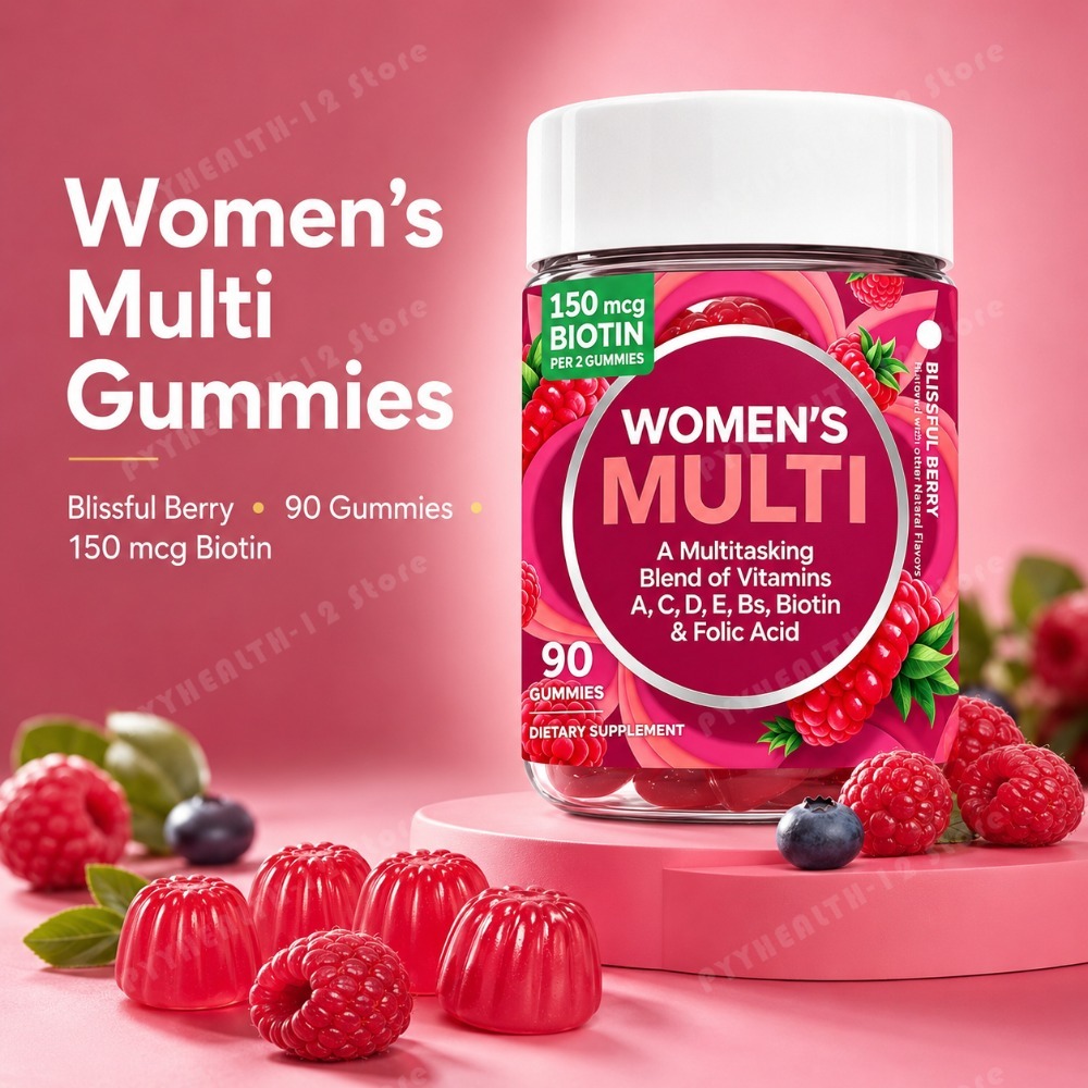Multivitamin Gummies Wanita 90 - Multivitamin Gummy Adult ulasan dan harga