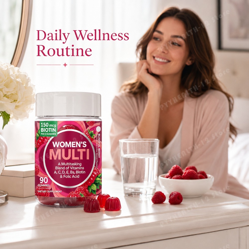 Multivitamin Gummies Wanita 90 - Multivitamin Gummy Adult ulasan dan harga