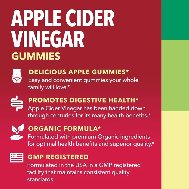 Permen Kunyah Cuka Apel Organi - Apple Cider Vinegar Pill ulasan dan harga
