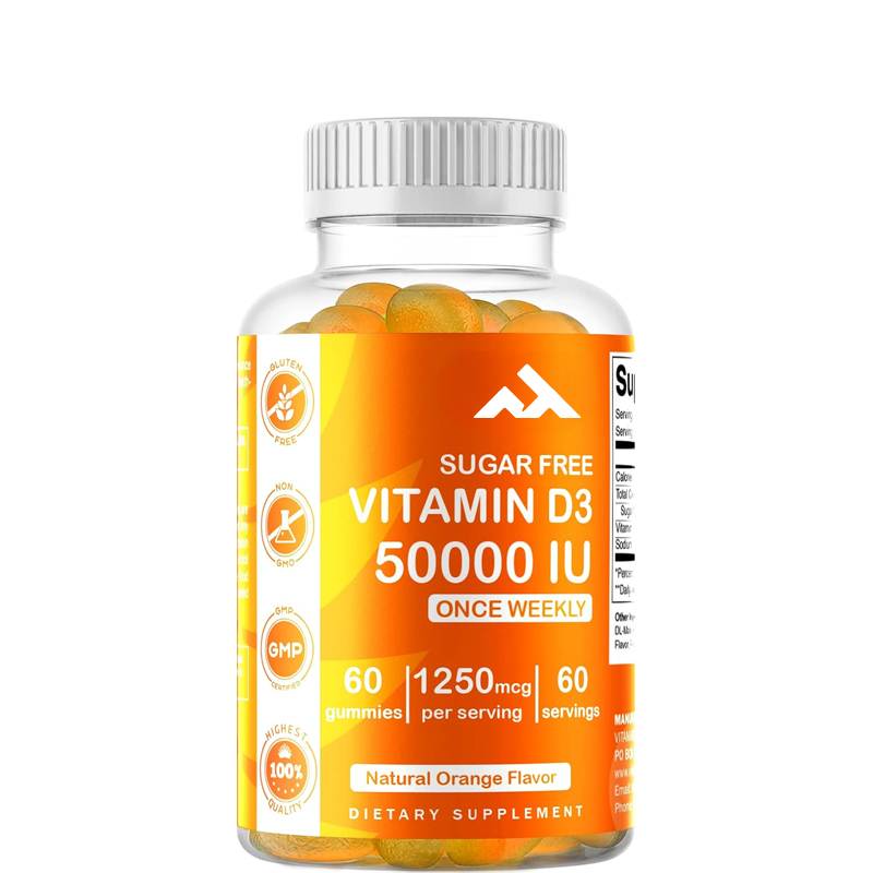 Suplemen Vitamin D3 50000 IU B - Multivitamin Gummy Adult ulasan dan harga