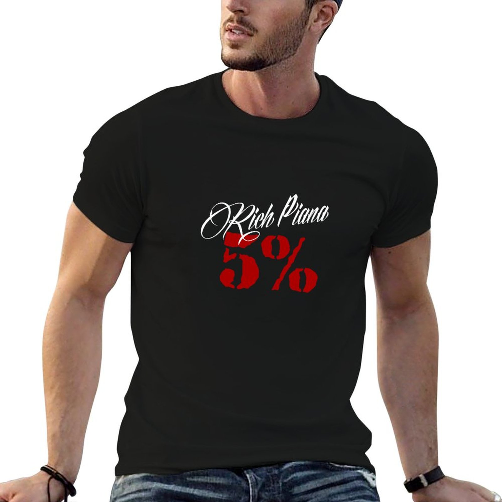 Kaos Klasik Rich Piana 5 Nutri - T Nutrition Fitness ulasan dan harga