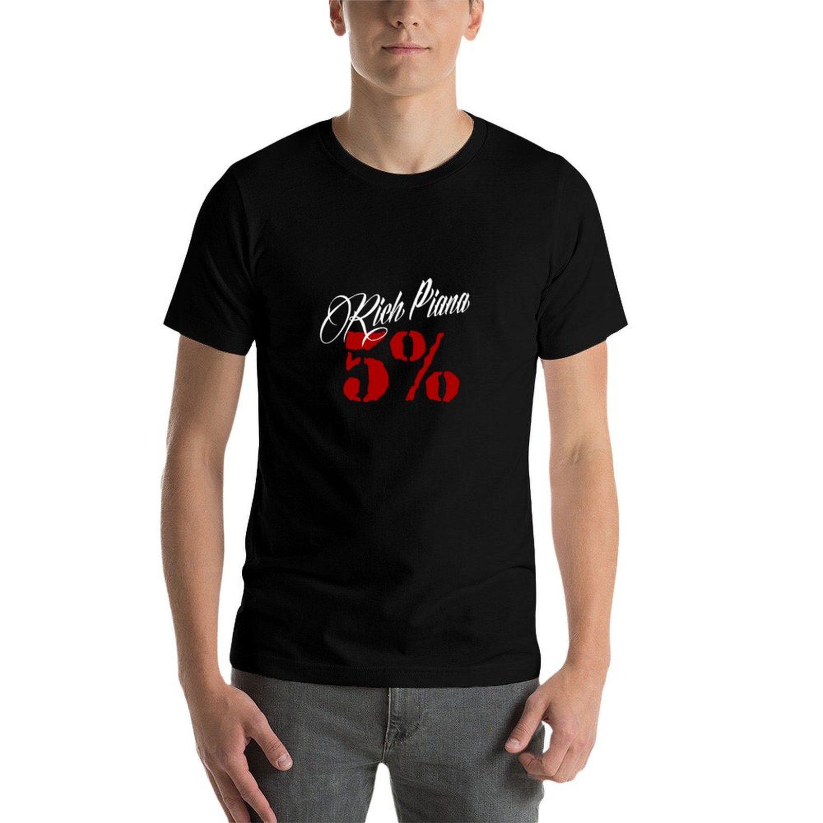 Kaos Klasik Rich Piana 5 Nutri - T Nutrition Fitness ulasan dan harga