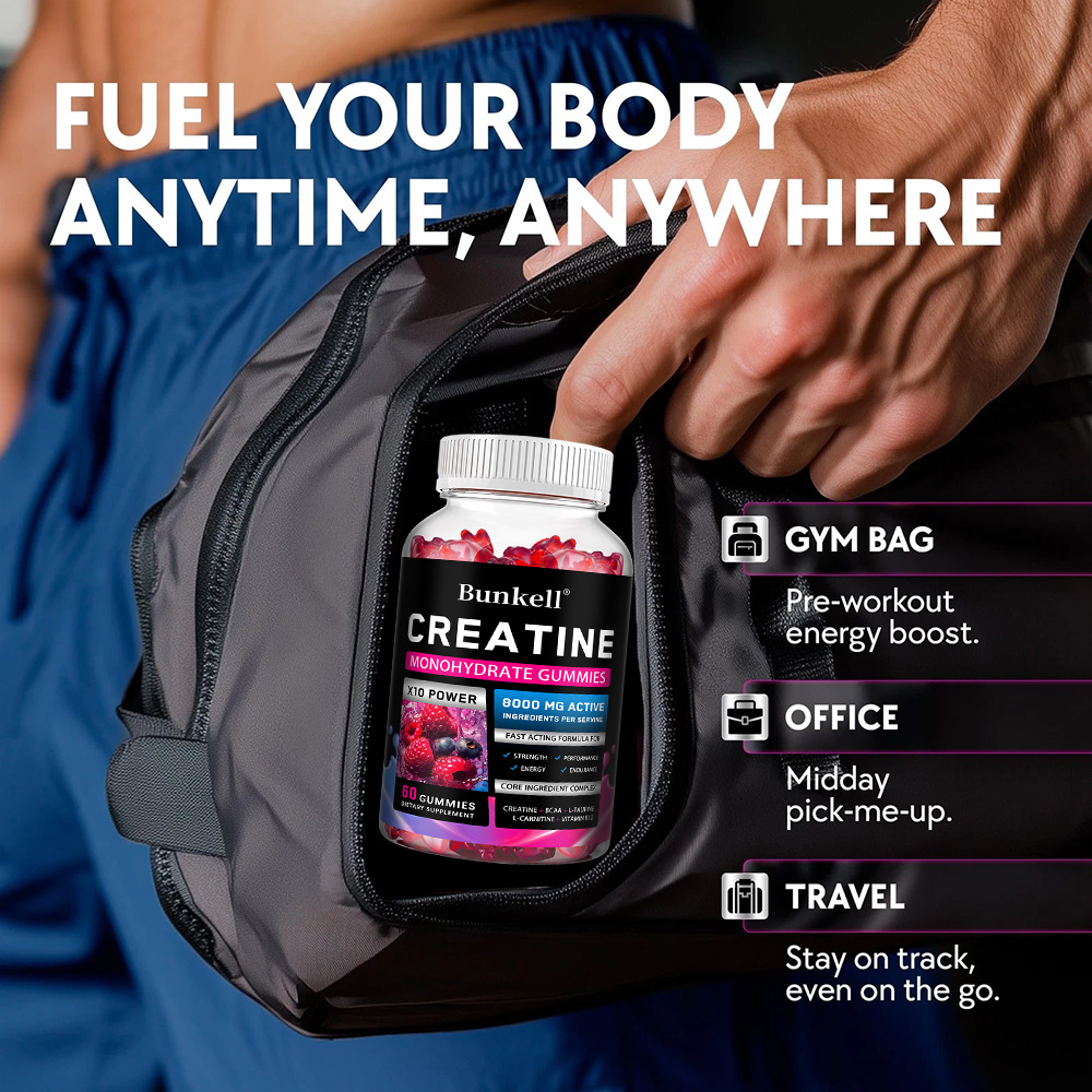 Permen Jeli Creatine Monohydra - Pre Workout Supplement ulasan dan harga