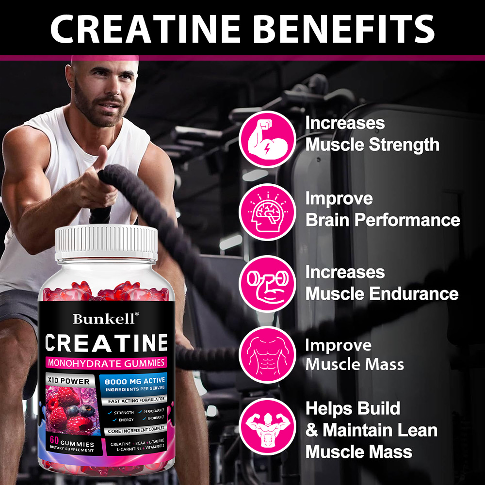Permen Jeli Creatine Monohydra - Pre Workout Supplement ulasan dan harga
