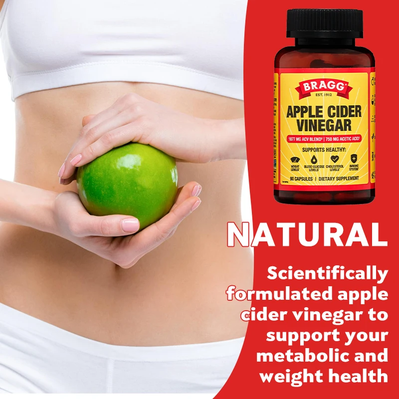 Cuka sari apel Bragg-dukungan  - Apple Cider Vinegar Pill ulasan dan harga