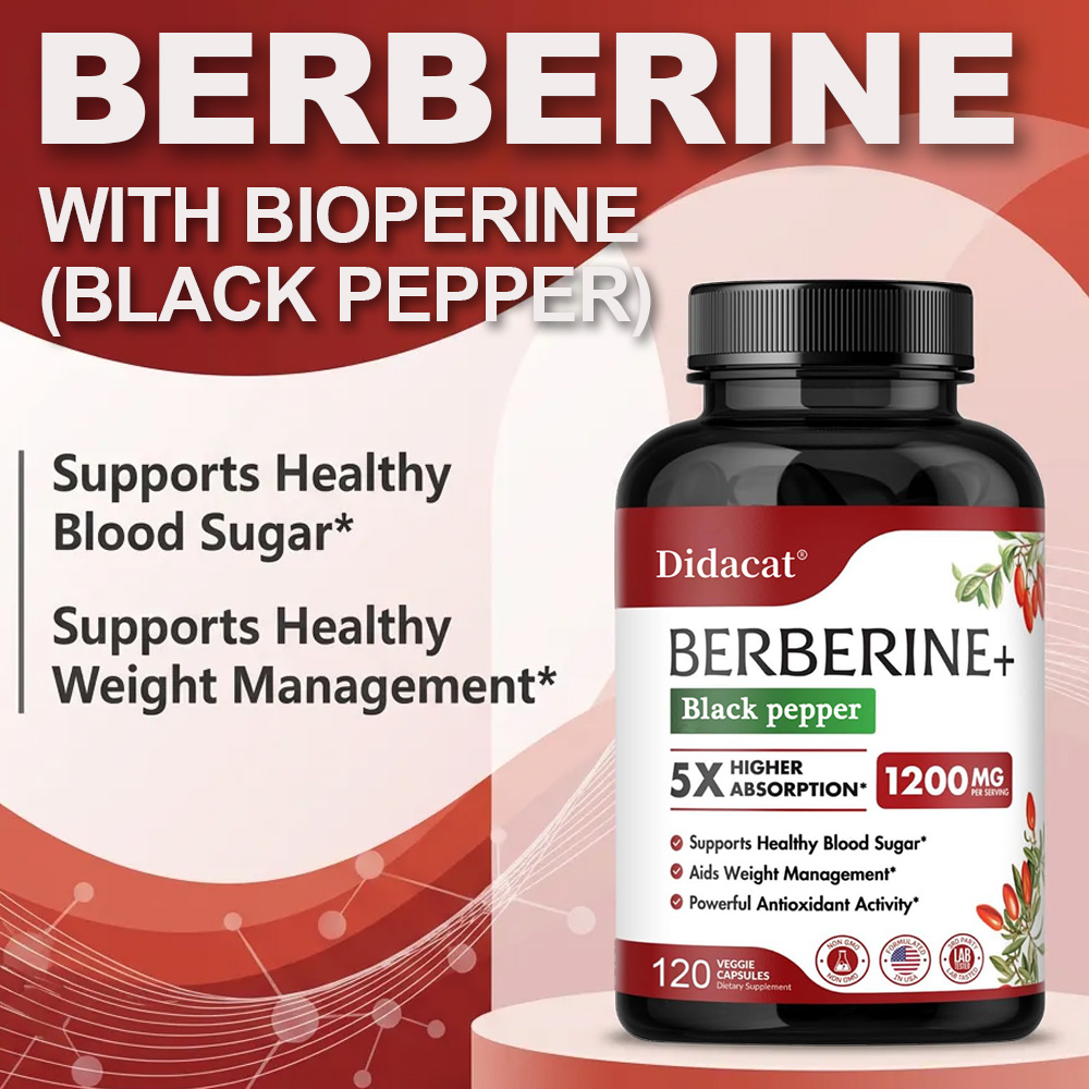 Suplemen Berberine 1200mg - Be - Apple Cider Vinegar Pill ulasan dan harga