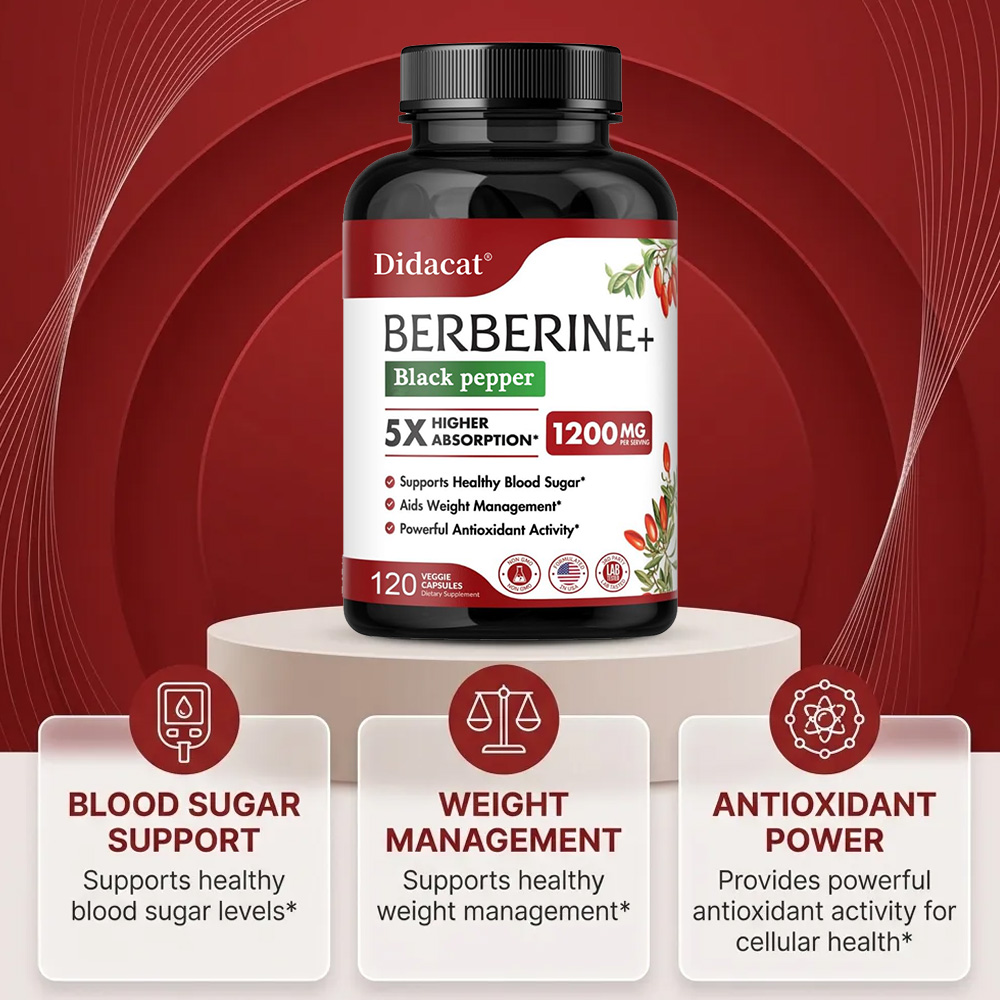 Suplemen Berberine 1200mg - Be - Apple Cider Vinegar Pill ulasan dan harga
