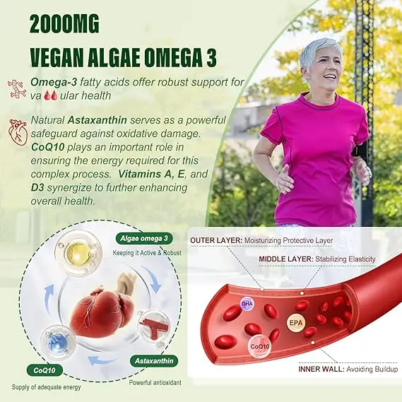 Suplemen gummy Omega 3 vegetar - Multivitamin Gummy Adult ulasan dan harga