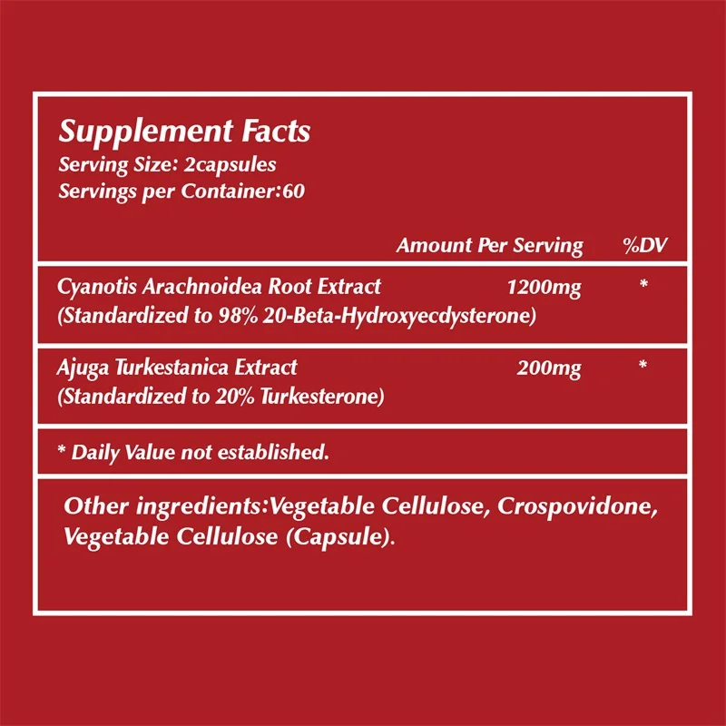 Suplemen Beta Ecdysterone dan  - Pre Workout Supplement ulasan dan harga