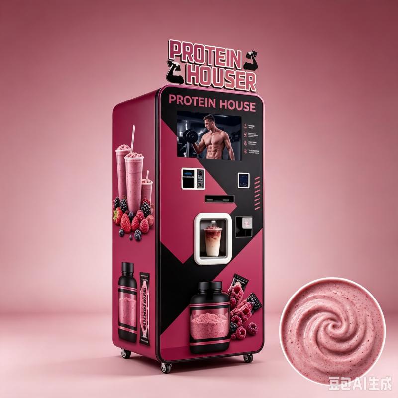 Mesin Penjual Protein Shake ya - Nutrition Fitness Gym ulasan dan harga