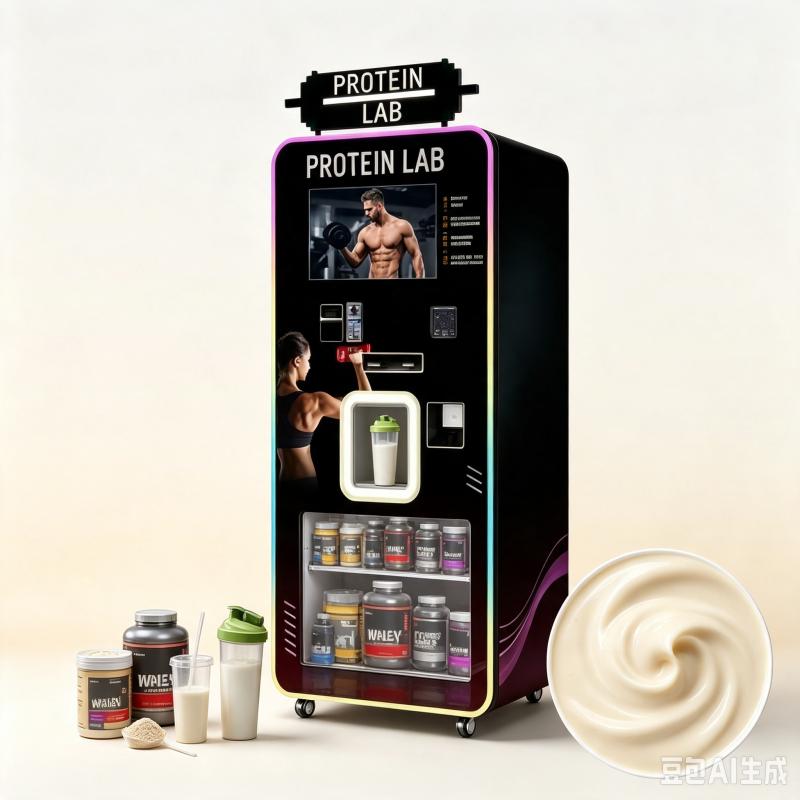 Mesin Penjual Protein Shake ya - Nutrition Fitness Gym ulasan dan harga