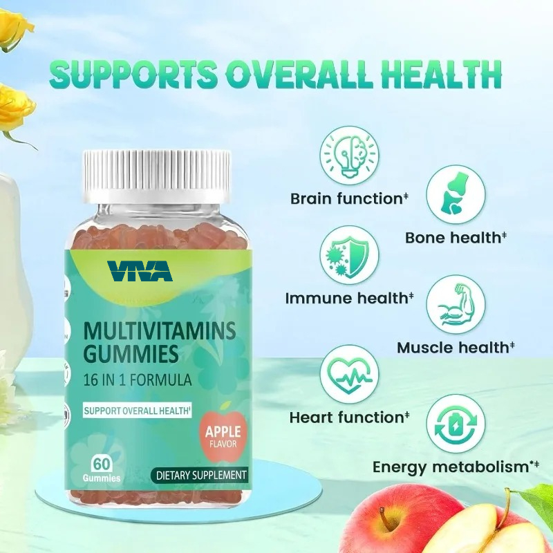 16 dalam 1 Multi Vitamin Gummi - Multivitamin Gummy Adult ulasan dan harga